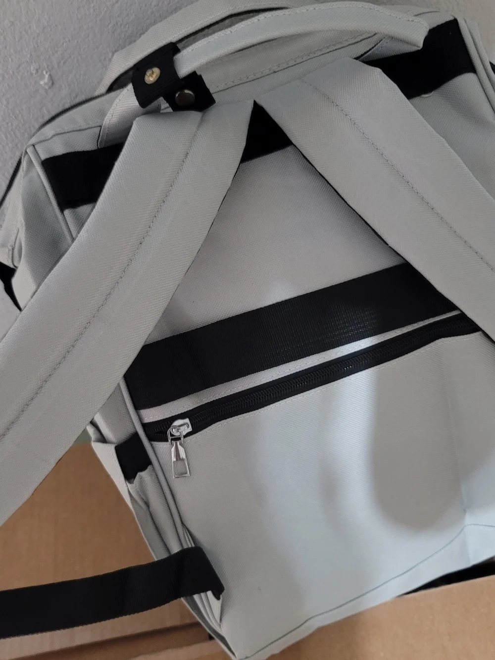 Light Gray Dipper Backpack Carry Bag